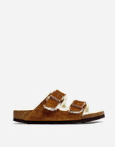 Birkenstock® Suede Arizona Sandals in Shearling