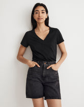 Whisper Cotton V-Neck Tee