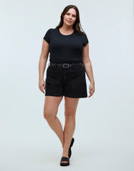 The Curvy Denim Emmett Short: Patch Pocket Edition