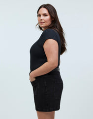 The Curvy Denim Emmett Short: Patch Pocket Edition
