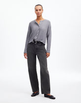 The Petite Darted Barrel-Leg Jean