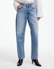 The Tall Darted Barrel-Leg Jean