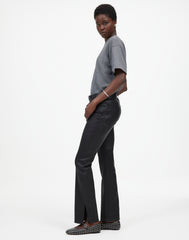 Kick Out Full-Length Pants in Leather