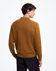Milano-Knit Sweater Polo Shirt in Merino Wool