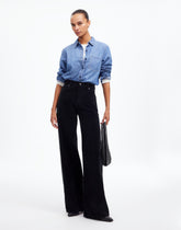 Superwide-Leg Pants in Corduroy