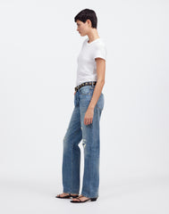 Madewell x Kaihara Denim Dean Easy Straight Jean in Greenburg Wash