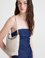The Signature Woven Shoulder Bag