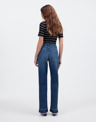 Emmett Wide-Leg Jean: Let Down Hem Edition
