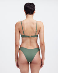 Zulu & Zephyr Eucalyptus Textured Bikini Bottom