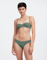 Zulu & Zephyr Eucalyptus Textured Bikini Bottom