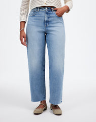 The Curvy Perfect Vintage Wide-Leg Crop Jean