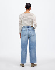 The Curvy Perfect Vintage Wide-Leg Crop Jean