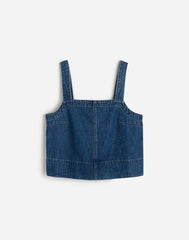 Squareneck Tank in McNair Wash: Airy Denim Edition