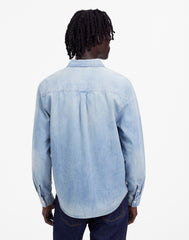 Denim Button-Up Shirt in Reyner Wash