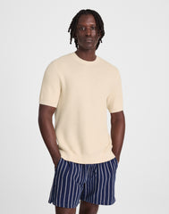 Zig-Zag Stitch Sweater Tee