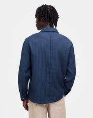 Work Shirt in Cotton-Linen Blend