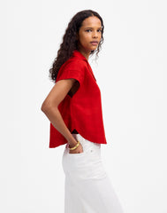Resort-Collar Shirt in 100% Linen