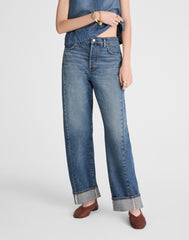 The Tall Pieced Barrel-Leg Full-Length Jean