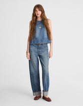 The Tall Pieced Barrel-Leg Full-Length Jean