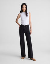 The Petite Wide-Leg Jean in Super Stretch