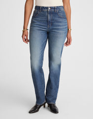 The Curvy Longline Straight Jean