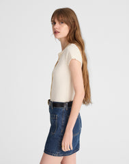 The Emmett Mini Skirt in Greendale Wash