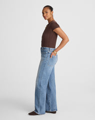 The Curvy Emmett Wide-Leg Jean
