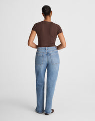 The Curvy Emmett Wide-Leg Jean
