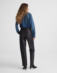The Balloon Pant in Leather