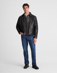 Leather Flight Jacket
