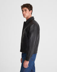 Leather Flight Jacket