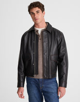 Leather Flight Jacket
