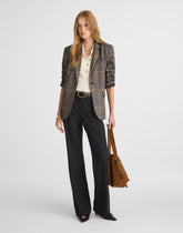 High-Rise Bootcut Trouser