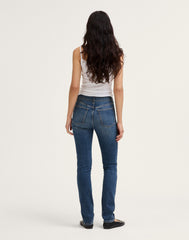 The Pencil Jean in Super Stretch Denim