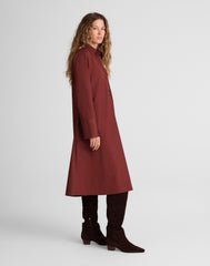 Poplin Long-Sleeved Shirtdress