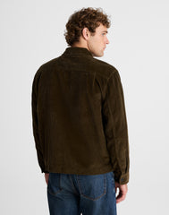 Zip-Front Jacket in Corduroy