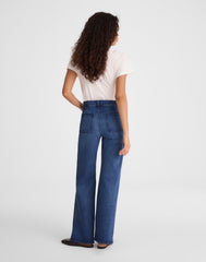 The Emmy Wide-Leg Jean in Super Stretch Denim
