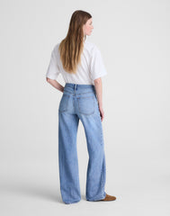 The Petite Ultimate Wide-Leg Jean in Airy Denim