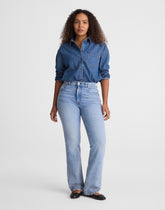 Petite Curvy Relaxed Bootcut Jeans