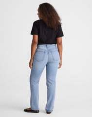 The Curvy Longline Straight Jean