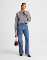 The Curvy Cleo Straight Jean in Petersburg Wash