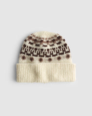 Fair Isle Cuffed Beanie