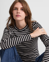 The '90s Long-Sleeve Tee in Compact Cotton