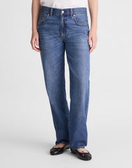 The Dean Easy Straight Jean in Airy Denim
