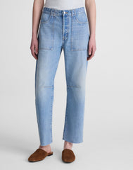 The Darted Barrel-Leg Jean
