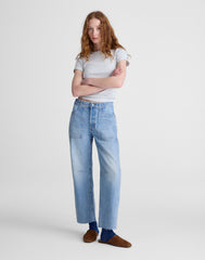 The Darted Barrel-Leg Jean