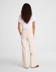 The Short Ultimate Wide-Leg Pant in Airy Denim