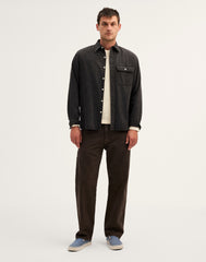 Single-Pocket Shirt in SoftFade Denim