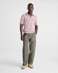Tipped Sweater Polo