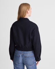 Bomber Jacket in Bouclé